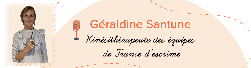 [Portrait] Géraldine Santune, kinésithérapeute des équipes de France d’escrime